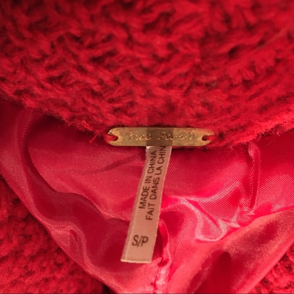 Free People Cute red jacket - Picture 6 of 8